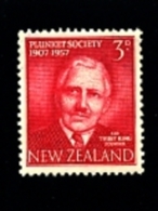 NEW ZEALAND - 1957  PLUNKET SOCIETY  MINT NH - Unused Stamps