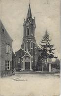 Waremme,  Le   -   Eglise   -  Prachtige Kaart    -   Gent   1912   Naar   Gent - Waremme