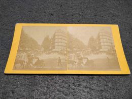 ANTIQUE STEREOSCOPIC REAL PHOTO FRANCE - PARIS - BOULEVARD HAUSSMANN - Stereoscopi