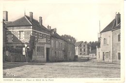 (89) Yonne - CPA - Noyers Sur Serein - Noyers - Place De La Poste - Noyers Sur Serein