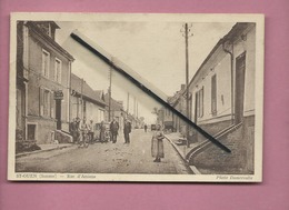 CPA  - St Ouen -(Somme) - Rue D'Amiens - Saint Ouen