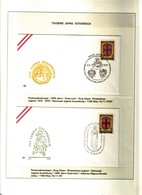 Lotto 2 BUSTE AUSTRIA "976-1976 -- 1000 ANNI NASCITA DELL'AUSTRIA ".pg1 - Collections