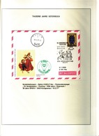 BUSTA AUSTRIA "976-1976 -- 1000 ANNI NASCITA DELL'AUSTRIA ".pg10 - Colecciones