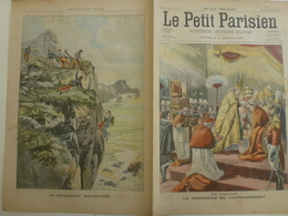 Journal Le Petit Parisien 16 Aout 1903 Vatican Cérémonie Du Couronnement Pie X Sauvetage Saint Brieuc Pointe Du Roselier - Le Petit Parisien