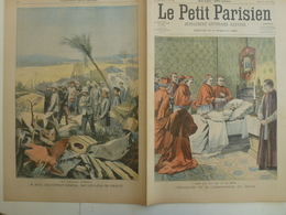 Journal Le Petit Parisien 2 Aout 1903 Decès Pape Léon XIII Cyclone D'Hanoi Beau Gouverneur Général - Le Petit Parisien