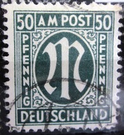 ALLEMAGNE    Zone Anglo-Américaine            N° 17                 OBLITERE - Used