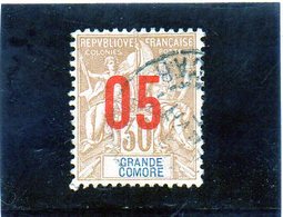 B - 1912 Grande Comore - Definitiva - Oblitérés
