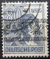 ALLEMAGNE    Zone Anglo-Américaine            N° 35      TYPE 2            OBLITERE - Used