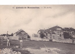 SAINT   - WITZ ,,,,,,, COLONIE DE MONTMELIAN ,,,,,  Carte Ecrite En 1923 ,,,,, TBE - Saint-Witz