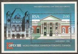 South Africa  1996  SG  901 Capex  96   Unmounted Mint Miniature Sheet - Ungebraucht