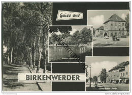 Birkenwerder - Hauptstrasse - Clara-Zetkin-Straße - Foto-AK - Birkenwerder