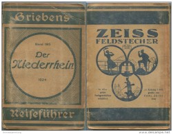 Weserbergland Und Teutoburger Wald - 13. Auflage 1923 - 182 Seiten Plus Werbung - Mit Fünfzehn Karten - Hesse