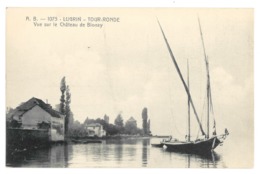 74 Lugrin, Tour Ronde, Vue Sur Le Chateau De Blonay (4338) - Lugrin