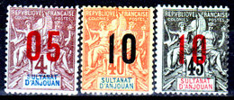 Anjouan-004- Emissione 1912 (++/+) MNH/LH - Senza Difetti Occulti. - Nuovi