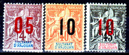 Anjouan-004- Emissione 1912 (++/+) MNH/LH - Senza Difetti Occulti. - Unused Stamps