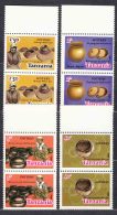 Tanzania 1985 Mi#276-279 Mint Never Hinged Pairs - Tansania (1964-...)