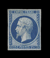 * N°15c - Réimpression Du 25c Bleu - TB - 1853-1860 Napoleone III