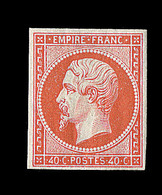 ** N°16 - 40c Orange - TB - 1853-1860 Napoléon III