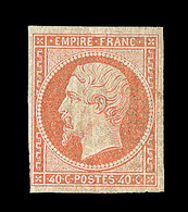 * N°16 - 40c Orange - TB - 1853-1860 Napoléon III