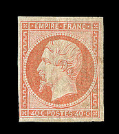 * N°16 - 40c Orange - TB - 1853-1860 Napoleone III