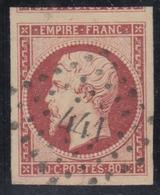 O N°17Aa - 80c Carmin Clair - SUP - 1853-1860 Napoléon III