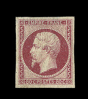 ** N°17B - 80c Rose - Pièce De Luxe - Signé Calves Et Brun - TB - 1853-1860 Napoléon III.