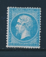 * N°22 - 20c Bleu - TB - 1862 Napoleon III