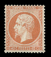 * N°23 - 40c Orange - TB - 1862 Napoleon III