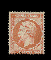 * N°23 - 40c Orange - TB - 1862 Napoleon III