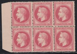 ** N°32 - 80c Rose - Bloc De 6 - TB - 1863-1870 Napoléon III. Laure