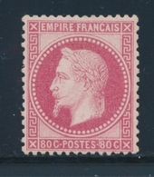 (*) N°32 - 80c Rose - TB Centrage - TB - 1863-1870 Napoléon III Lauré