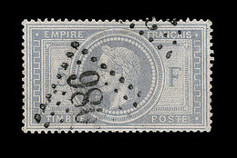 O N°33 - Obl. GC 2086 - Signé A. Brun - TB - 1863-1870 Napoléon III Con Laureles