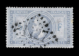 O N°33A - 5 Et F En Bleu - Signé Calves - TB - 1863-1870 Napoléon III Con Laureles