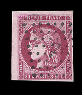 O N°49 - 3 Belles Marges - Oblit. "Ancre" - TB - 1870 Emission De Bordeaux