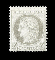 * N°52 - 4c Gris - TB - 1871-1875 Cérès