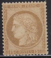 * N°55 - 15c Bistre - TB - 1871-1875 Ceres