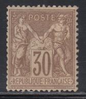 * N°69 - 30c Brun - TB - 1876-1878 Sage (Typ I)