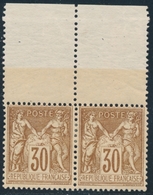 * N°80 - Paire - BDF Intégral - TB - 1876-1878 Sage (Type I)