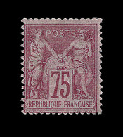 (**) N°81 - 75c Rose - TB - 1876-1878 Sage (Type I)