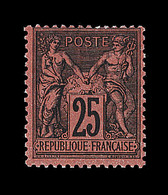 * N°91 - Grande Fraîcheur - Signé Behr - TB - 1876-1878 Sage (Type I)