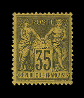 * N°93 - TB Centrage - TB - 1876-1878 Sage (Type I)