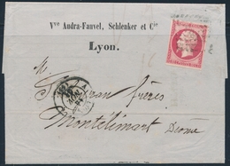 LAC N°17B - Obl PC 1818 - LYON - 14/11/61 - Pr Montélimart - TB - 1849-1876: Classic Period