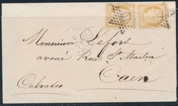 LSC N°36 (x2) - Obl. Étoile 10 - 17/07/71 - Pr Caen - TB - 1849-1876: Période Classique
