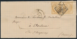 LAC N°43A - Paire - Obl GC 2484 - Alençon - 12/04/71- B/TB - 1849-1876: Classic Period