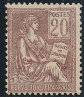 ** N°113 - Centrage Courant - TB - 1900-02 Mouchon