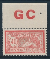 ** N°119d - Manchette GC - TB - 1900-27 Merson