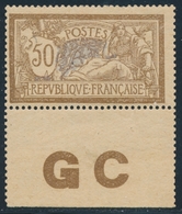 * N°120d - Manchette GC - TB - 1900-27 Merson