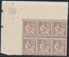 ** N°126 - Bloc De 6 - CDF - TB - 1900-02 Mouchon