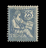 ** N°127 - 25c Bleu - TB - 1900-02 Mouchon