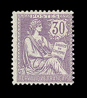 ** N°128 - 30c Violet - TB - 1900-02 Mouchon